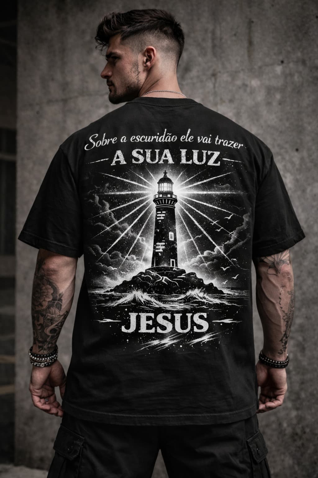 Camiseta A Sua Luz