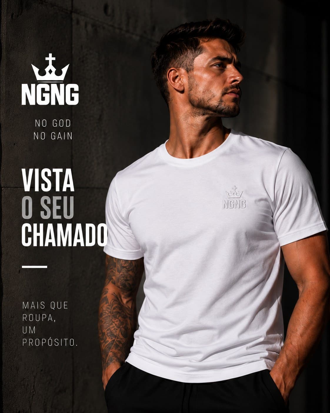 T-Shirt Premium Masc. NGNG
